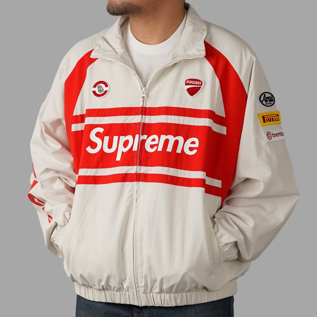 Supreme×Ducati Track 御馳走様 Jacket