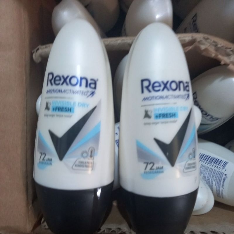 Jual Rexsona Roll On Deodorant Invisibible+ Fresh45ml | Shopee Indonesia