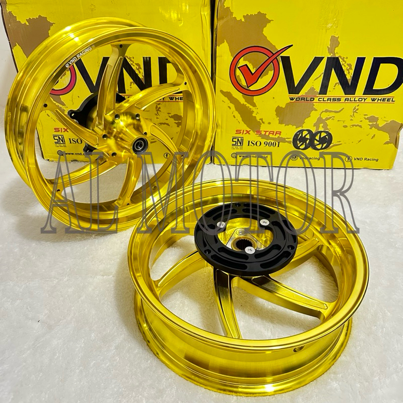 Jual Velg Velek VND Six Star Forged Rims Yamaha Xmax 250 300 | Shopee ...