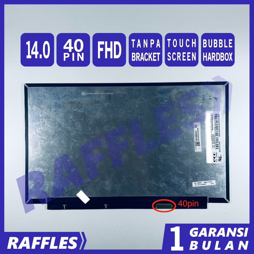 Jual LCD LED Touchscreen Lenovo Thinkpad X1 Carbon Gen 6, X1