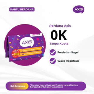 Grosir Perdana AXIS 0K Segel EXP Panjang - Kartu Perdana Axis Tanpa Kuota - Kartu Perdana Axis 0K Segel - Perdana Axis Murah - SP Axis 0K