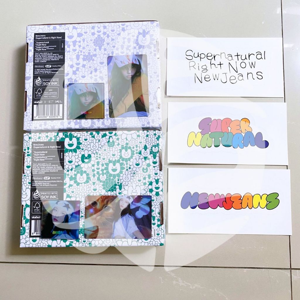 Jual [READY] Newjeans Supernatural Album TAKE ALL Haerin + Hyein Set