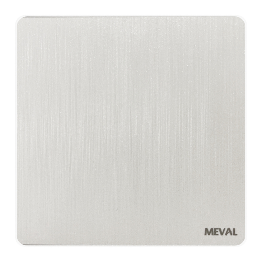 Jual MEVAL Stop Kontak Saklar dan Soket Minimalist Frameless - Pearl ...