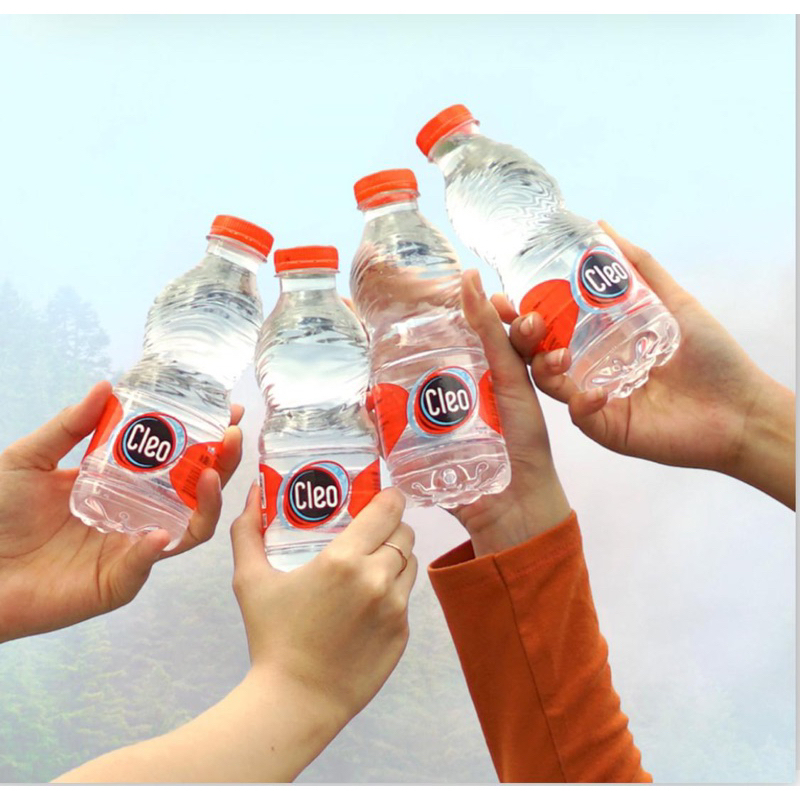 Jual (GRATIS ONGKIR) CLEO MINI botol air mineral kemasan 220ml x 24 ...