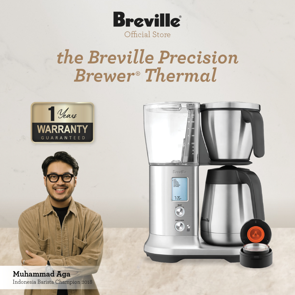 Jual Breville Precision Brewer Thermal Mesin Kopi Manual Brew Metode