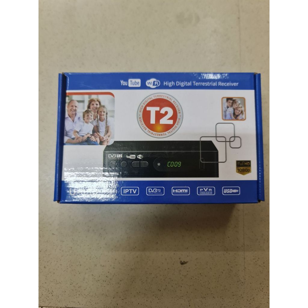 Jual Set top box STB TV Decoder penerima sinyal digital DVB T2 | Shopee ...