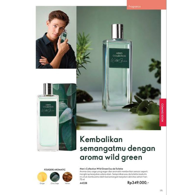 PRODUK BARU JULI 2024 MENS COLLECTION WILD GREEN DARK WOOD KEMASAN TERBARU  MEI 2024! MENS COLLECTION DARK WOOD EAU DE TOILETTE CITRUS TONIC EAU DE 