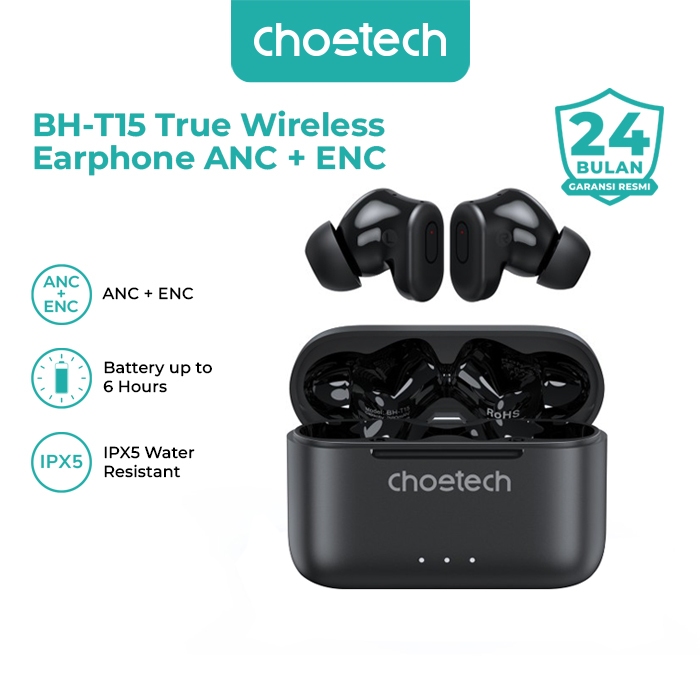 Jual Choetech BH-T15 True Wireless Earphone ANC+ENC | Shopee Indonesia