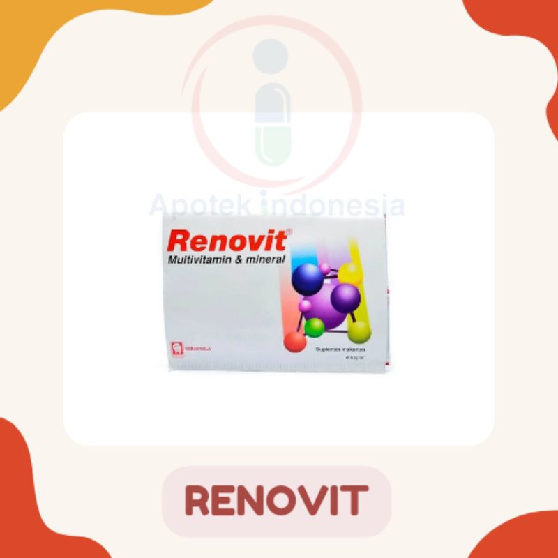 Jual RENOVIT MULTIVITAMIN&MINERAL | Shopee Indonesia