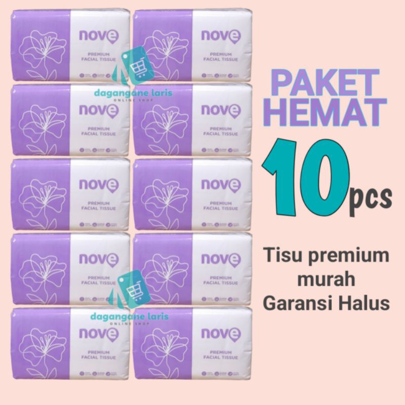 Jual PROMO!!! 10pcs TISU MURAH NOVE 180Sheet. Tisu Wajah Super Lembut