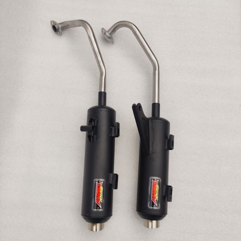 Jual King drag muffler pipe for mio sporty mio soul i 125 gt mio i 125 ...