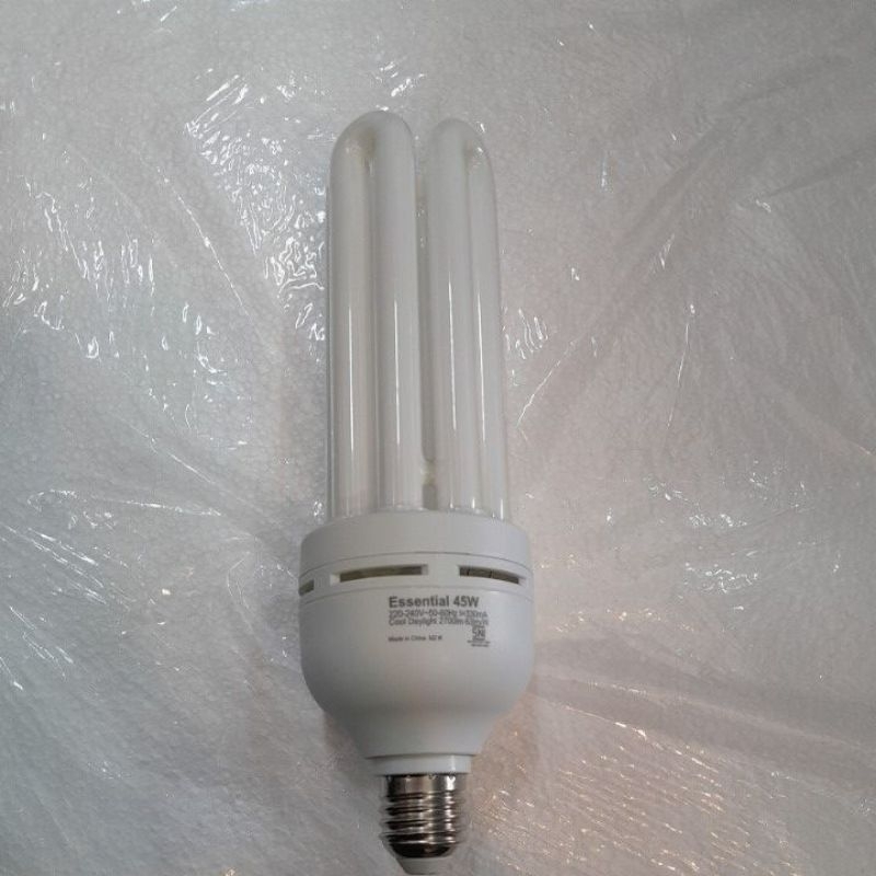 Jual LAMPU PHILIPS ESSENTIAL 4U 45W (White) | Shopee Indonesia