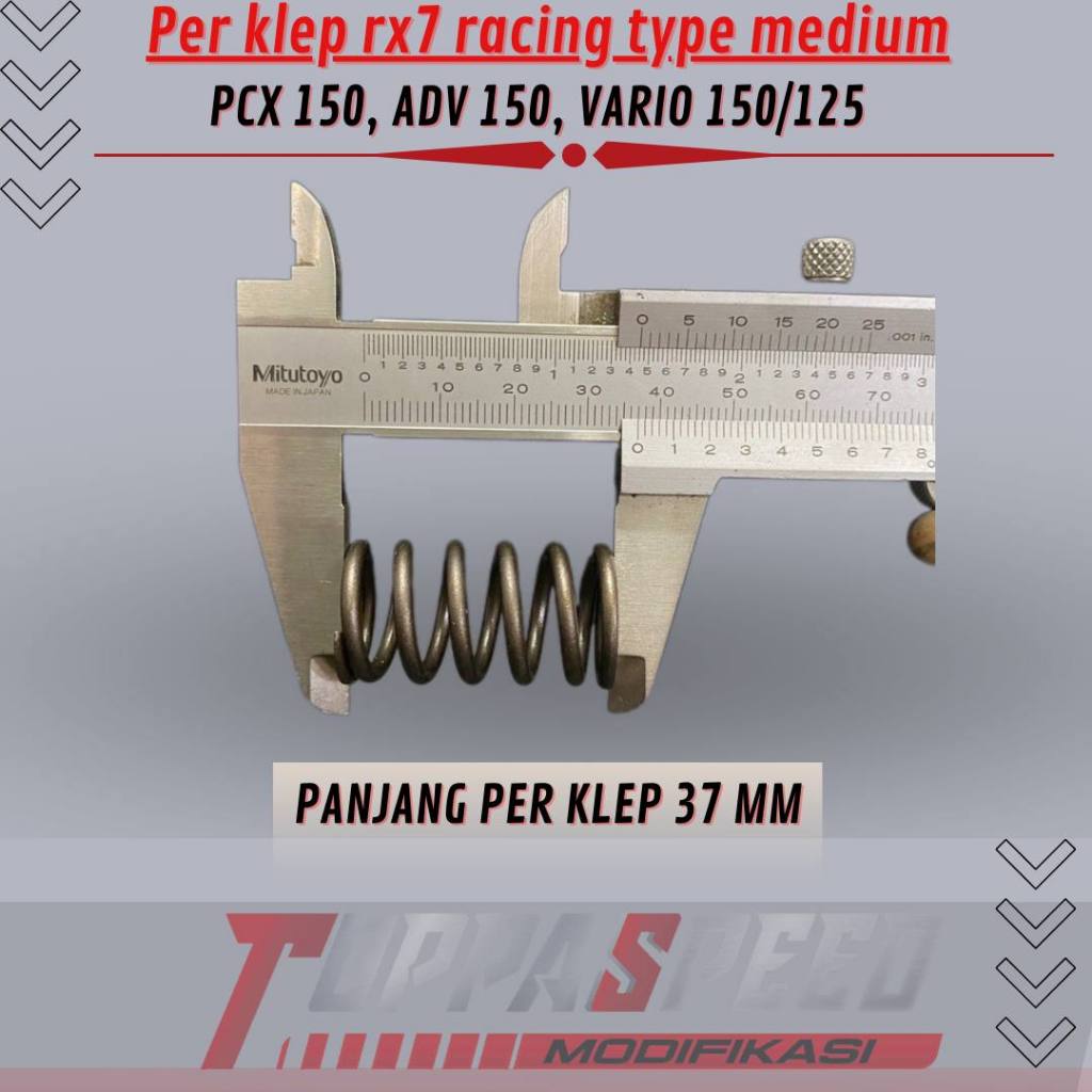 Jual Per Klep RX7 Racing Original. Vario125/Vario150/PCX150/ADV150 ...