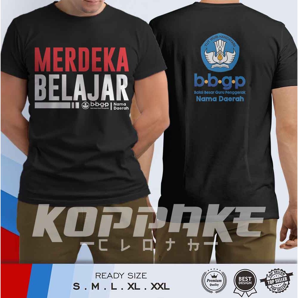 Jual Kaos Merdeka Belajar bbgp Balai Besar Guru Penggerak Gratis Nama ...