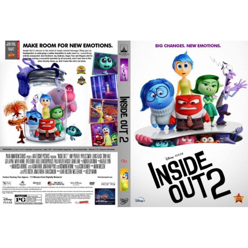 Jual Kaset DVD inside out 2 (2024) DVD Inside Out 2 Terbaru Kaset DVD Inside Out 2 Shopee