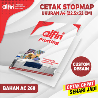 Jual STOPMAP CUSTOM A4 | map instansi, map sekolah, map lembaga, map ...