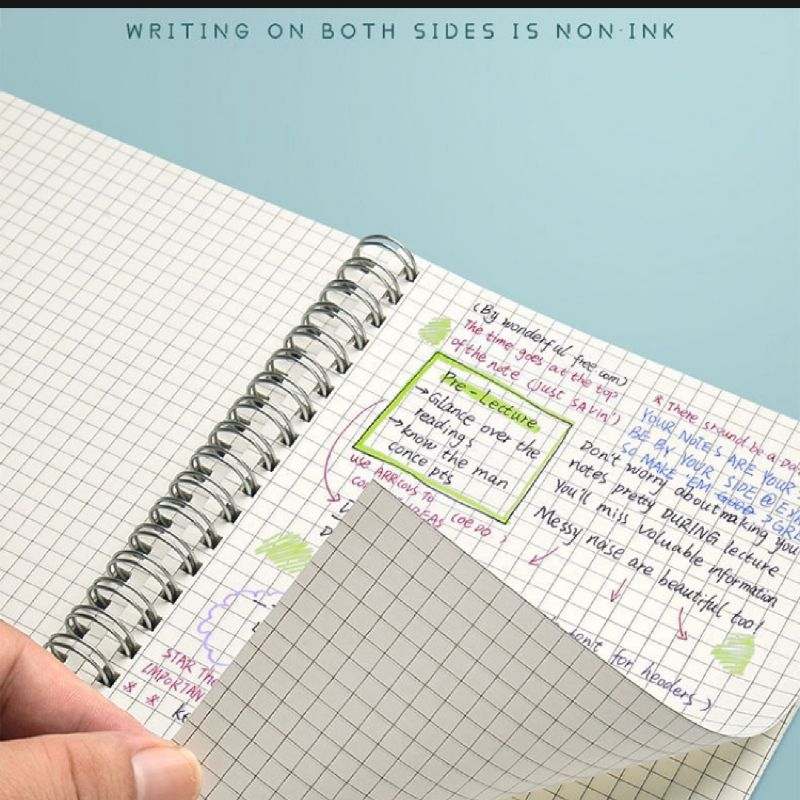 Jual Notebook A5 Ring Minimalis Polos/ Buku Catatan A5 Ring / Buku ...