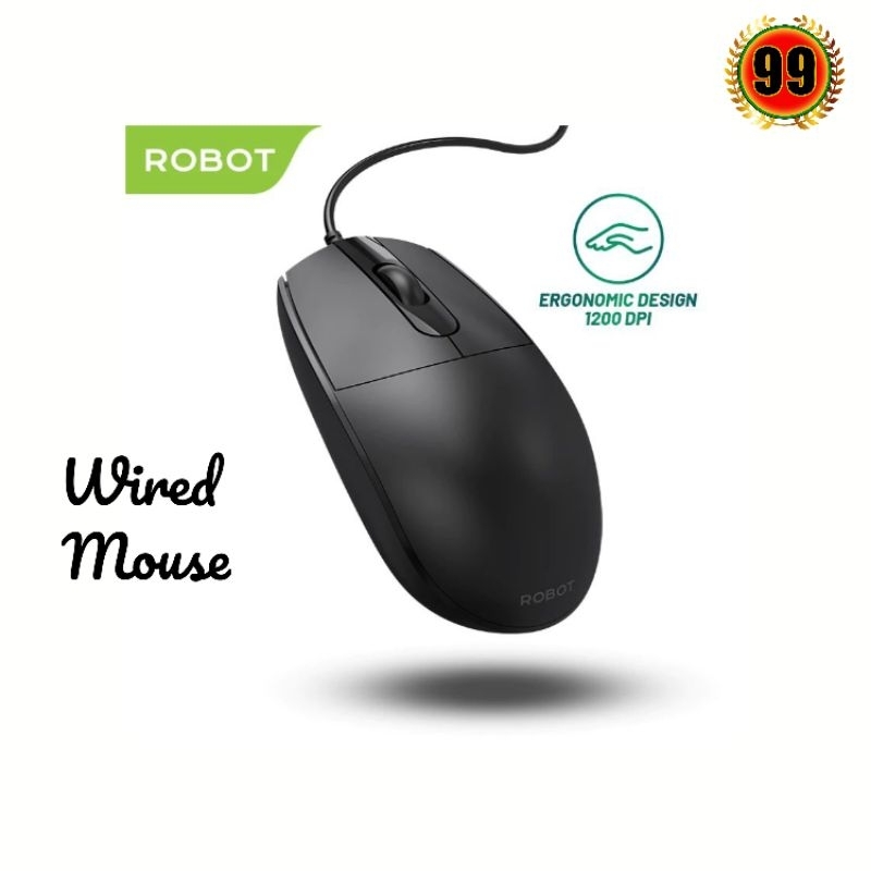 Jual Mouse Kabel M102 1200 Dpi Wired mouse murah bergaransi resmi ...