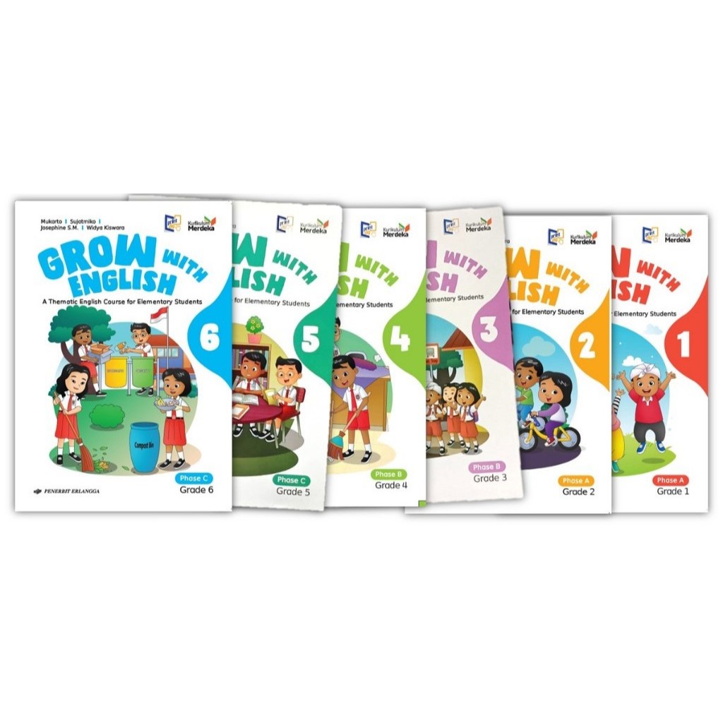 Jual Grow With English SD 1 2 3 4 5 6 - Kurikulum Merdeka | Shopee ...
