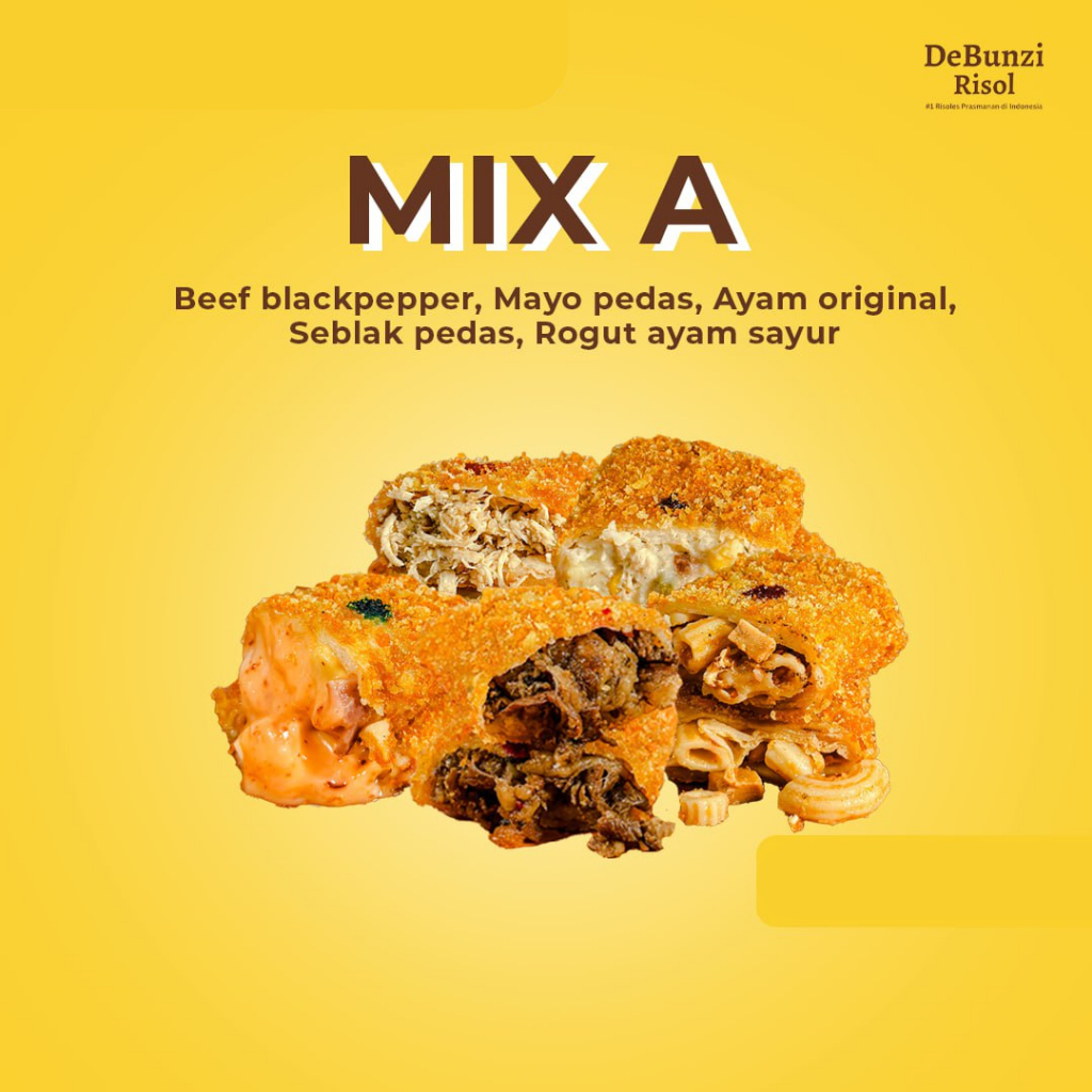 Jual FROZEN RISOLES - MIX A ISI 5 | TAHAN 2 HARI PENGIRIMAN SUHU RUANG ...