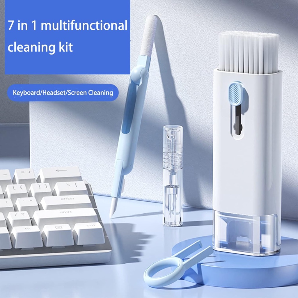Jual 7 in 1 Multifunction Pen Cleaner Phone Screen Keyboard Cleaning ...