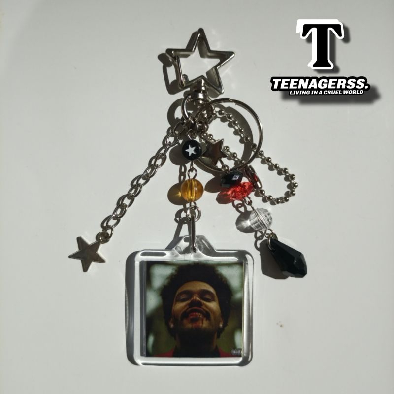 Jual Beads Keychain Bag The Weeknd After Hours Gantungan Kunci Tas ...