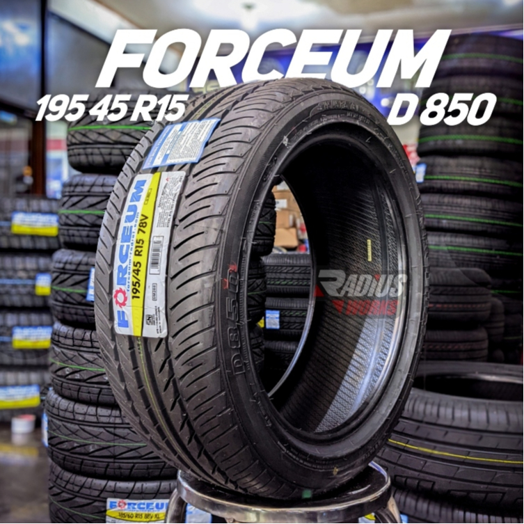 Jual Ban mobil forceum D850 195 45 R15 berkualitas | Shopee Indonesia