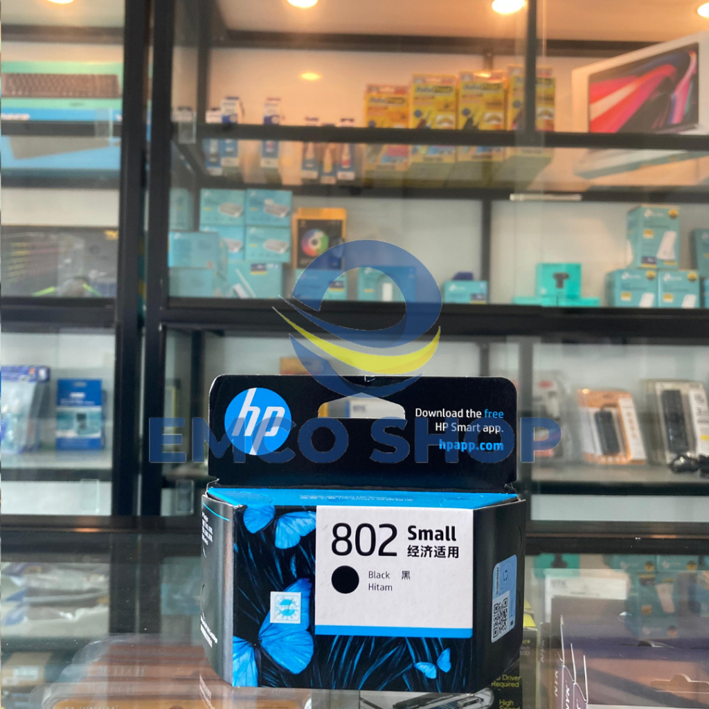 Jual Catridge Tinta HP 802 Small Black & Colour | Shopee Indonesia