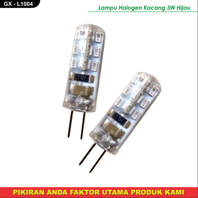 Jual LAMPU HALOGEN LED KACANG 3WATT 220V MODEL L1004 LAMPU HALOGEN LAB ...