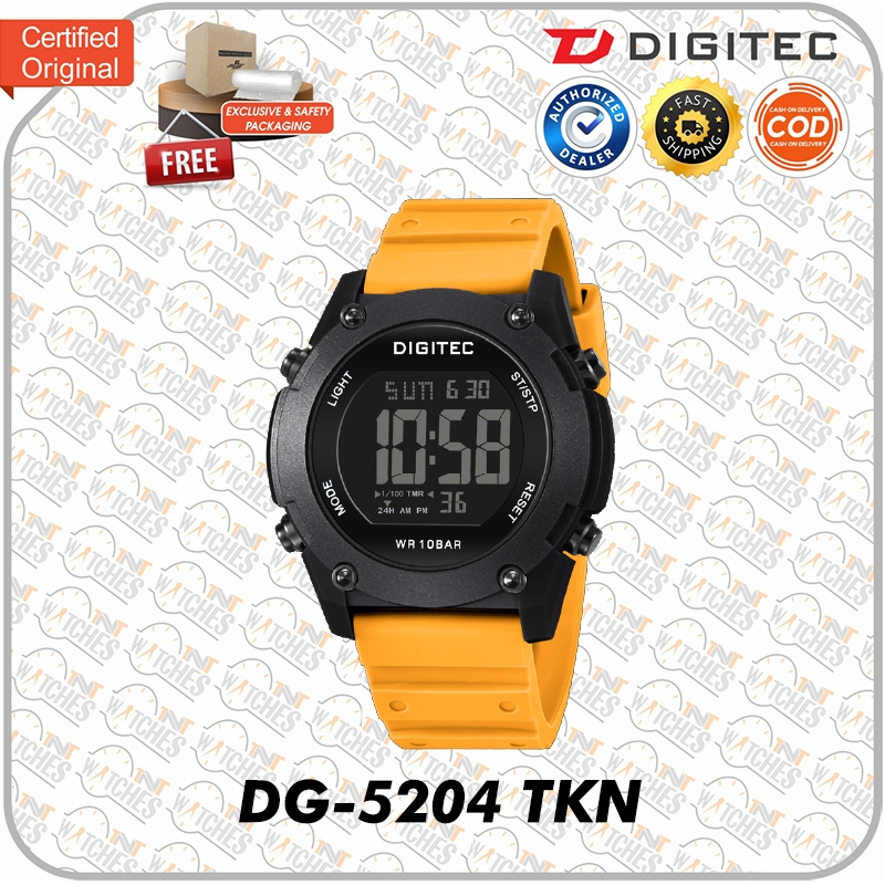 Jual Jam Tangan DIGITEC DG-5204 / DG 5204 / DG5204 Digital Watch 