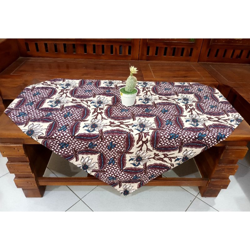 Jual Taplak Meja Batik Taplak Meja Sekolah Guru Kantor uk 110×110 ...