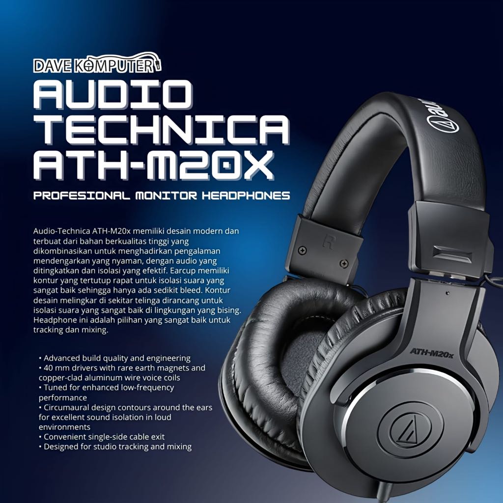 Jual audio technica m 50 x Harga Terbaik Termurah Oktober 2025