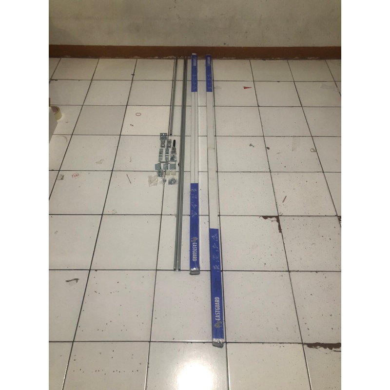 Jual REL PINTU GESER KOMPLIT VARIASI UKURAN REL PINTU SLIDING SET BESI ...