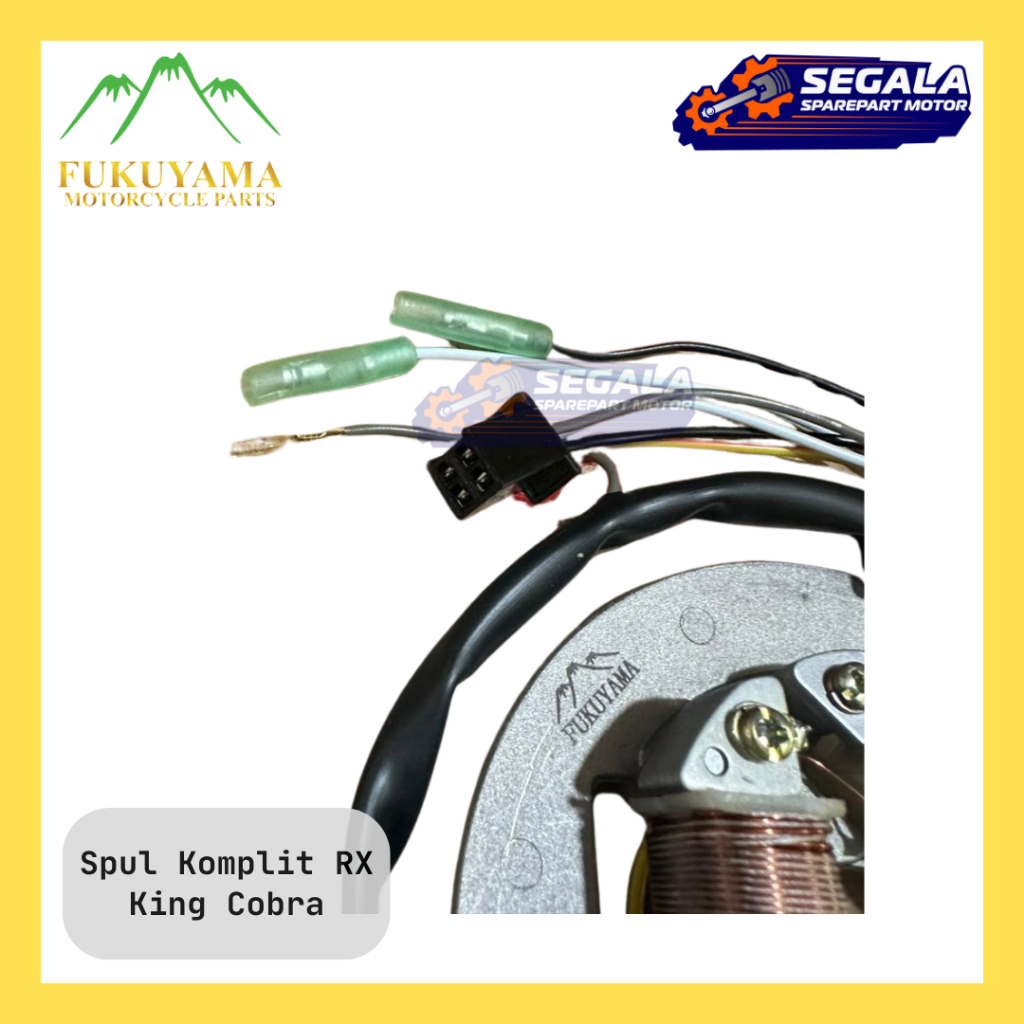 Jual Spull Komplit Stator Assy Fukuyama RX King Cobra 3KA-F5560-10 Spul ...
