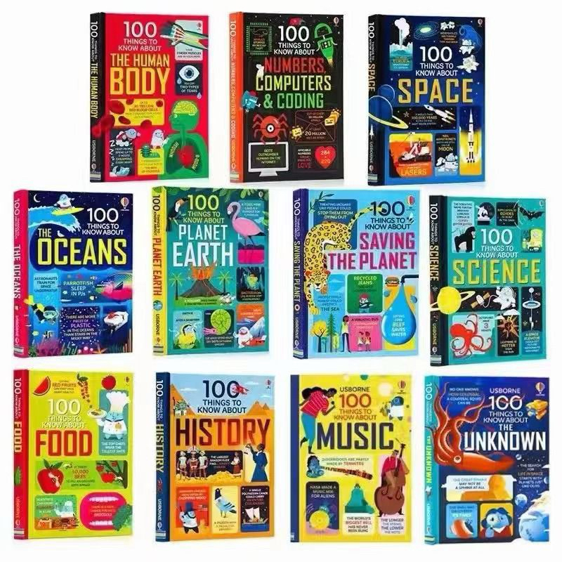 Jual Usborne 100 Things To Know 100 Discoveries Body Science Food ...
