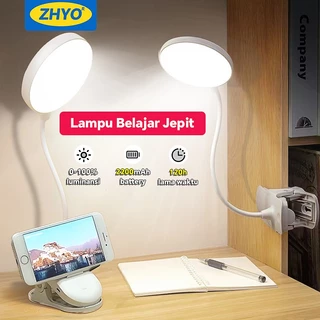 Lampu Meja Portabel 3 Warna USB Pengisian