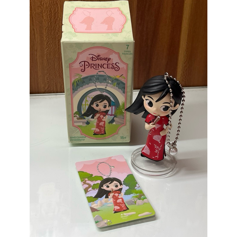 Jual (Opened) Blindbox Disney Princess Miniso Mulan Figure Keychain ...