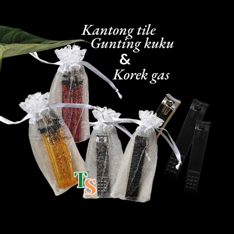 Jual Kantong Tile Serut Souvenir Size 5 x 11 Cm Kantong Kemasan ...