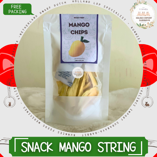 Jual Snack MANGO STRING Treats For Kelinci/Guinnea Pig/Hamster/Dog/Cat ...