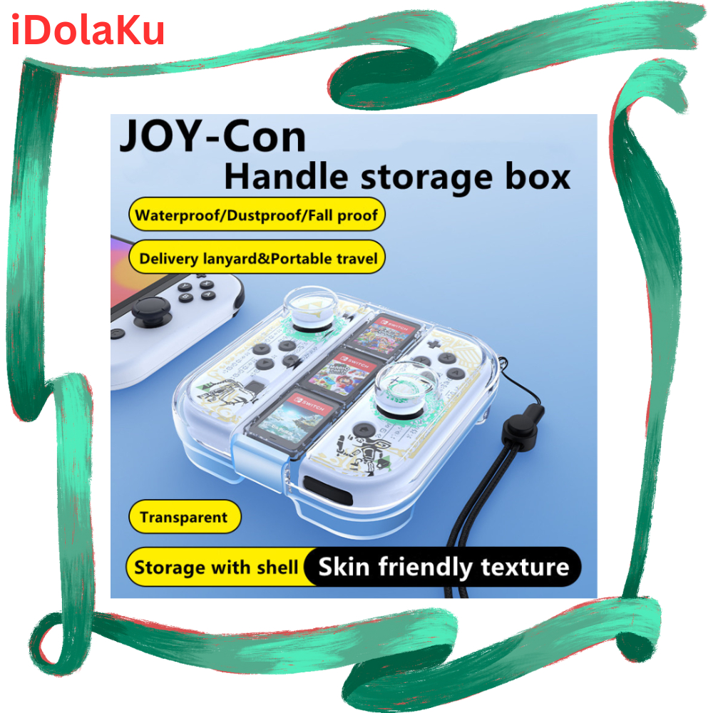 Jual joyCon Controller Protection Case Casing For Nintendo Switch OLED ...