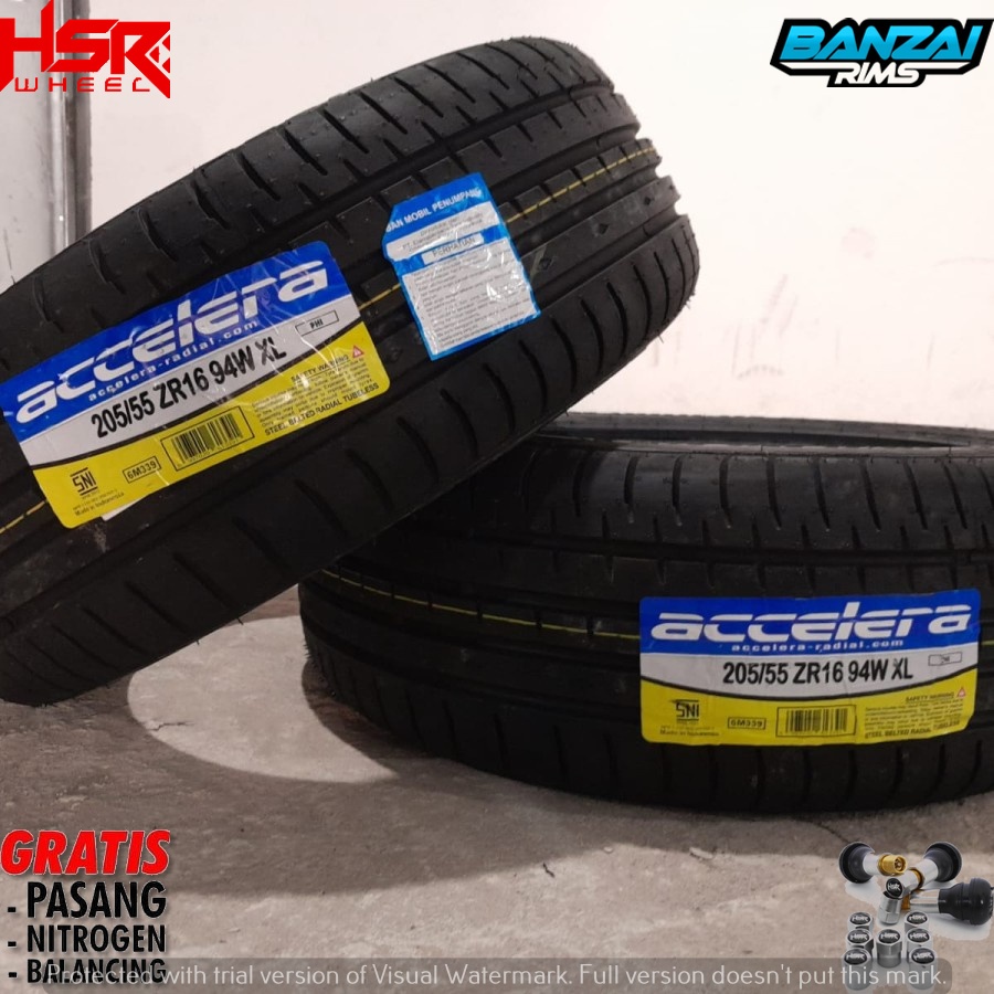 Jual Ban Mobil Ring 16 Untuk Xpander Ukuran 205 55 R16 Merek Accelera ...