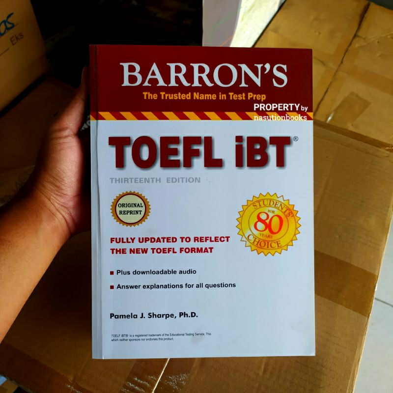 Barron's TOEFL iBT Superpack Sharpe Ph.D.， Pamela J. Amazon.com: Barron's Toefl i Superpack: 9781438093055: Pamela