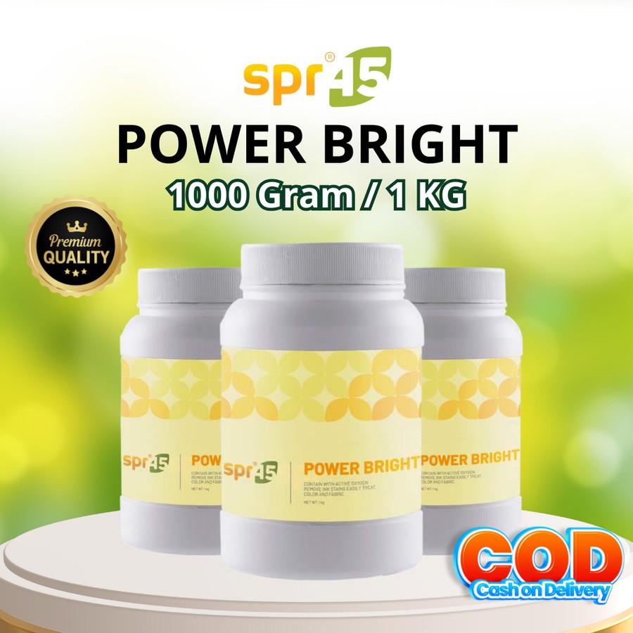 Jual Detergent Oxygen Bleach Power Bright 1 kg SPR45 | Shopee Indonesia