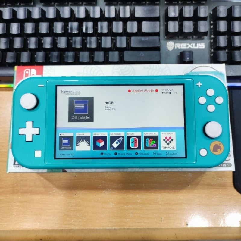 Jual Nintendo Switch Lite CFW 128GB 256GB 512GB Full Game Jual Nintendo Switch Lite CFW 128GB 256GB 512GB Full Game