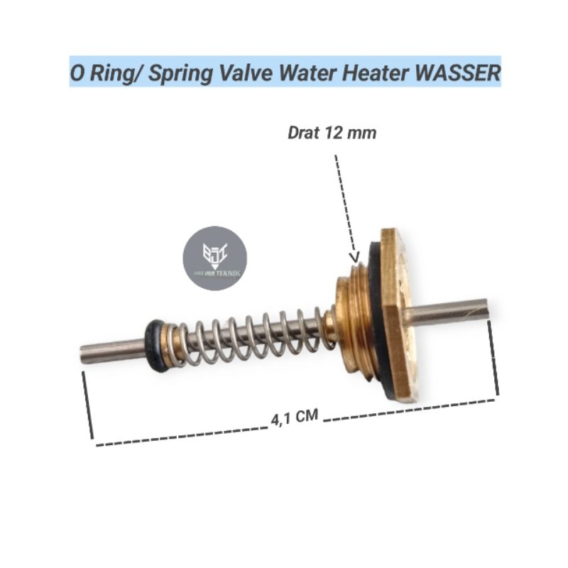 Jual O Ring Water Heater Wasser | SPRING VALVE/ PER MEMBRAN Water ...