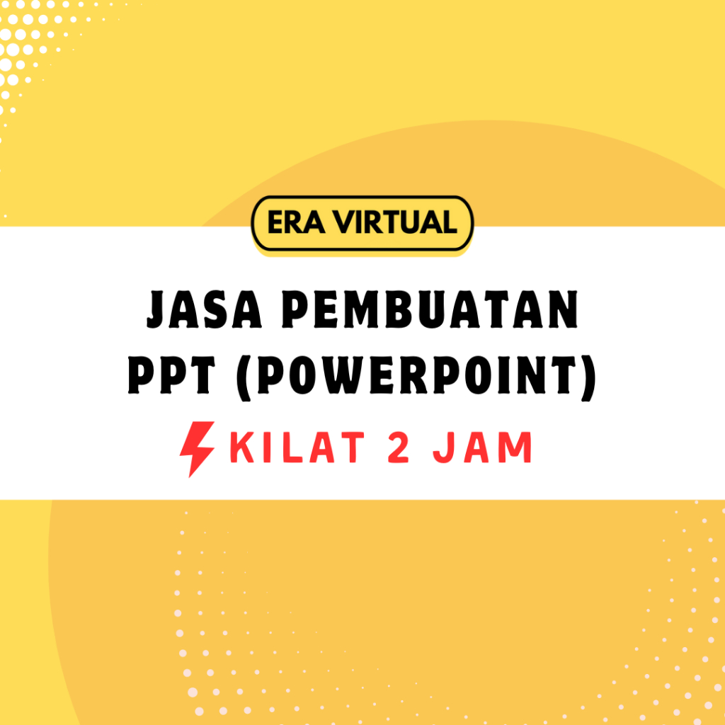 Jual Jasa Pembuatan Powerpoint (PPT) Express | Shopee Indonesia