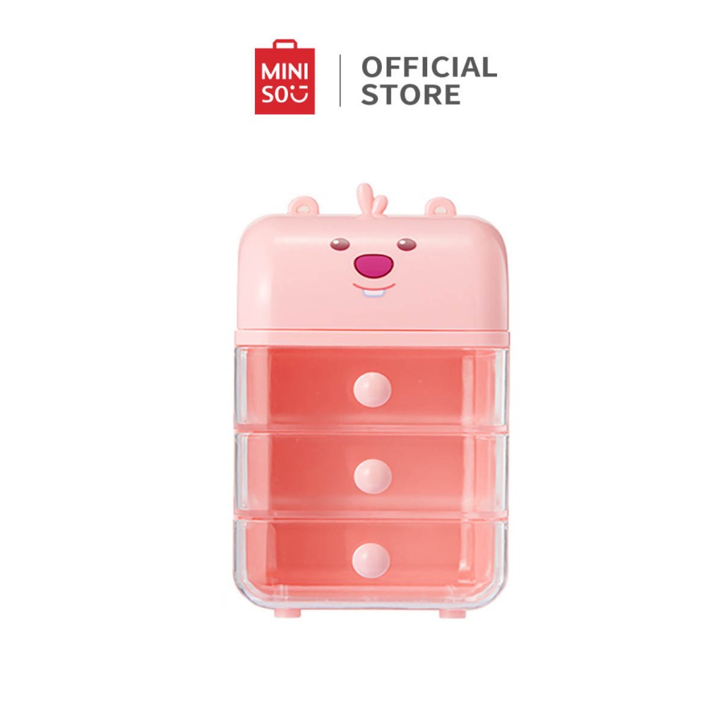 Jual Miniso x ZANMANG Loopy Collection Mini Kotak penyimpanan Desktop ...