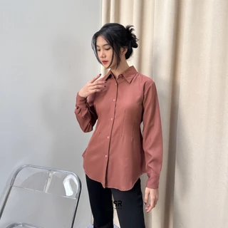 MSR62 CLOTHING - Kemeja Wanita Lengan Panjang