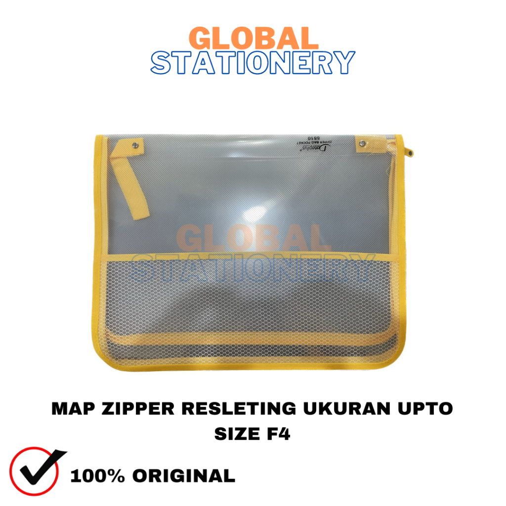 Jual MAP ZIPPER MAP RESLETING UKURAN F4 | Shopee Indonesia
