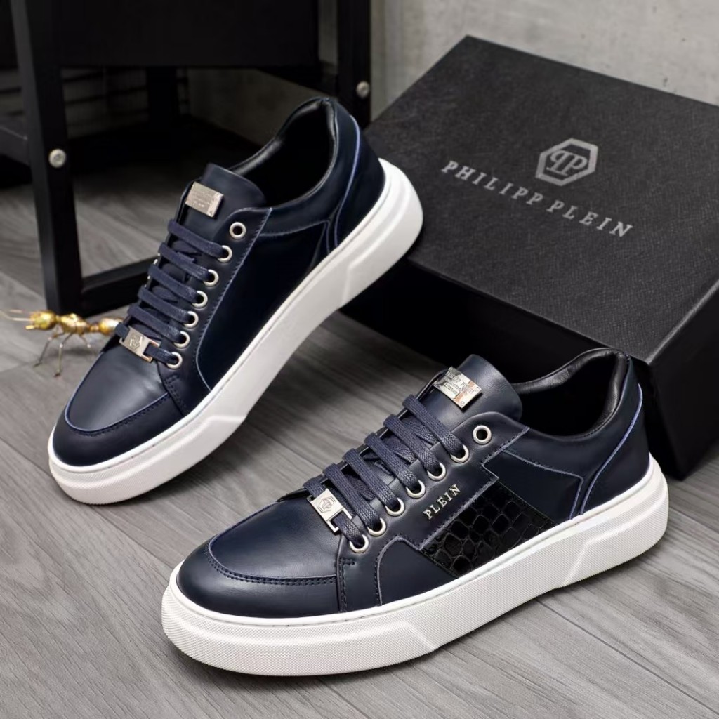 Jual Philippe Prynne 2024 Latest Men's Fashion Trend Casual Shoes ...
